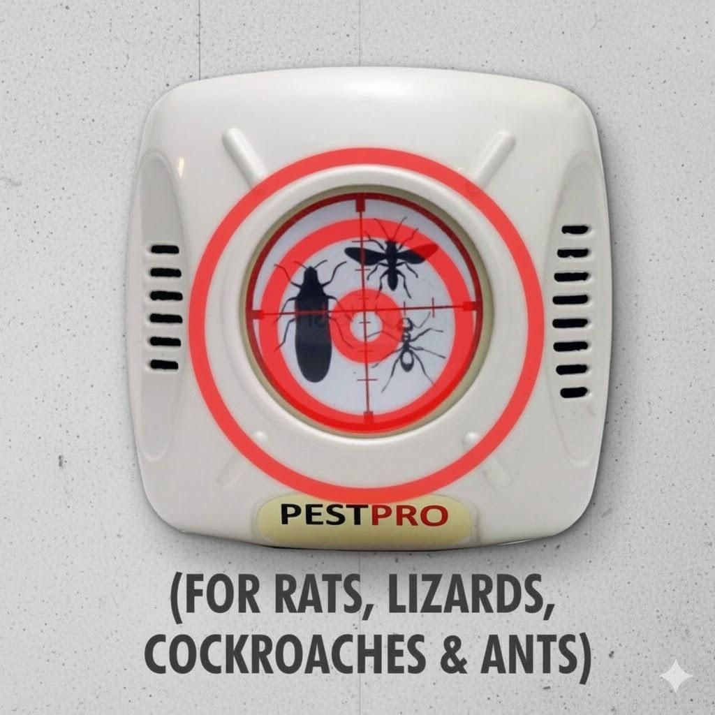 Ultrasonic Repellent Machine (Pack of 2)