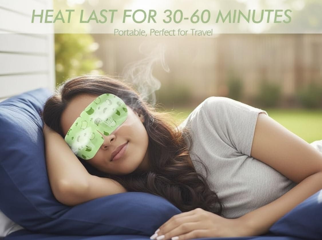 Steam Eye Mask Pack of 2