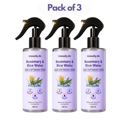 Rosemary & Rice Water 100 ml each Pack of 3